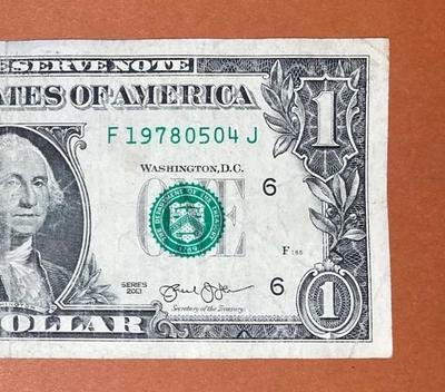 1978 May 4 (F 19780504 J) Birthday Note $1 One Dollar Bill ` - Image 1 of 3