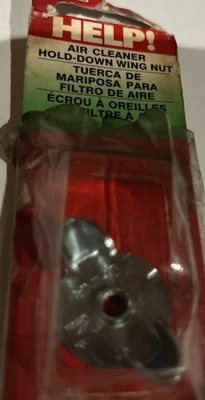 Limpiador de aire Motormite 41065 tuerca de ala de sujeción nuevo stock antiguo paquete abierto sin usar Foto 1 de 4