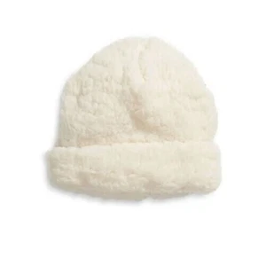 Tucker + Tate Girls Cozy Slouch Beanie Ivory Egret One Size Age 7-16 - Picture 1 of 2