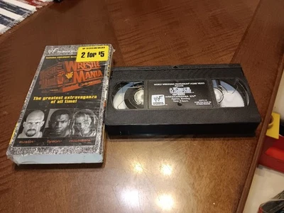 WWE WWF The Classic Five of 1998 VHS 1999 Wrestlemania XlV  - Image 1 of 2