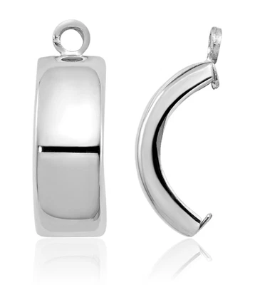 14K Solid White Gold Earring Jackets - Image 1 of 4