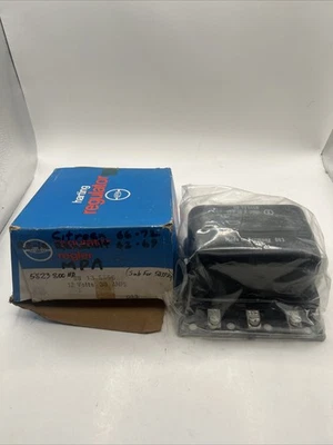 1966-72 Citroen R8-10 Renault 62-69 Voltage Regulator DU 13 5556 Harting NOS - Image 1 of 4