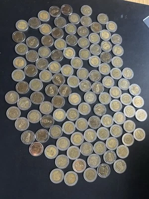 115 X Stück 10 THB Thai Baht Münzen NEU OVP kostenloser Versand - Bild 1 von 2