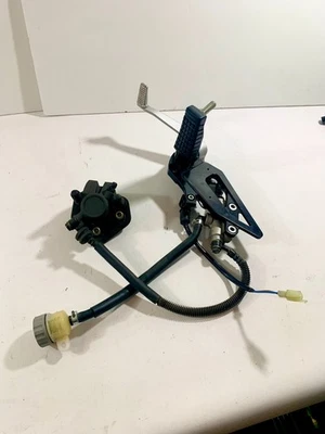 2007 97-09 Kawasaki Ninja EX500 500R OEM Rear Brake Caliper Master Cylinder Lot - Imagem 1 de 4