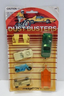 Die Cast Midge Toy Dust Busters Vehicles MOC 1981 - Image 1 of 4