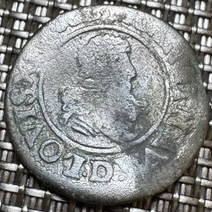 PIECE DOUBLE TOURNOIS LOUIS XIII 1633 (1319) VOIR PHOTOS - Picture 1 of 3