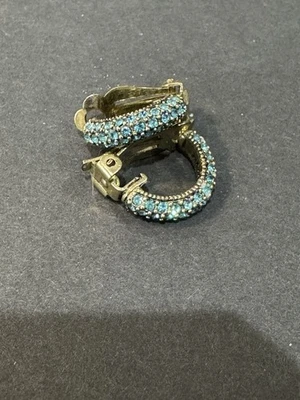 heidi daus Rhinestones clip on earrings G1 - Image 1 of 4
