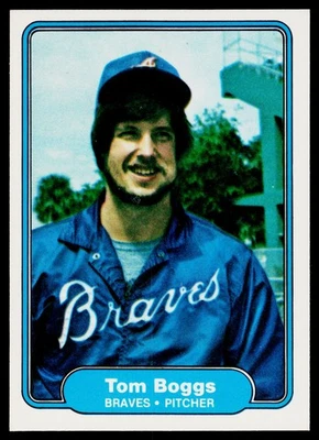 1982 Fleer #430 Tom Boggs - ExMt+ - Image 1 of 2