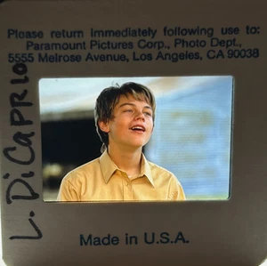 Original 35mm Transparency Slide Photo of Young Leonardo DiCaprio Celebrity - Picture 1 of 3