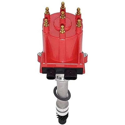 OEM Distributor 4.3L V6 TBI EFI - Compatible with GMC Chevy Red Cap - Image 1 of 4