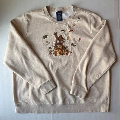 Винтажный 90-х основные издания Cat котенок осени вышитая толстовка женщин 1 X - Изображение 1 из 4