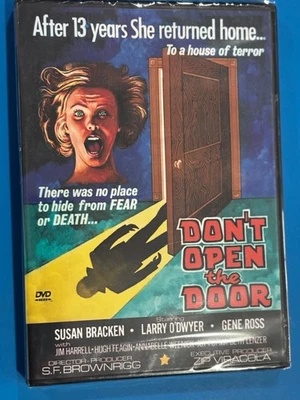 DON’T OPEN THE DOOR (DVD) 70's Proto-Slasher - New & Sealed Foto 1 de 2