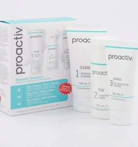 Proactive Solution 3-piece Kit Cleanse 60ml Tone 60ml & Control Hydrator 30ml - Picture 1 of 3