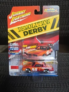 Johnny Lightning 1:64 Street Freaks Ver B 1982 Pontiac Grand Prix Stock Car rot - Bild 1 von 11