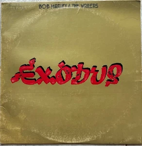 Bob Marley & The Wailers - Exodus - 1977 - Embossed Cover - Black Label LP - Picture 1 of 7