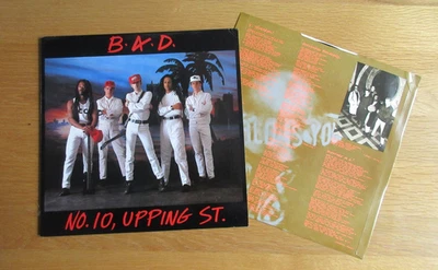 B.A.D. BIG AUDIO DYNAMITE  NO. 10 UPPING ST  VINYL LP THE CLASH MICK JONES orig Foto 1 de 2