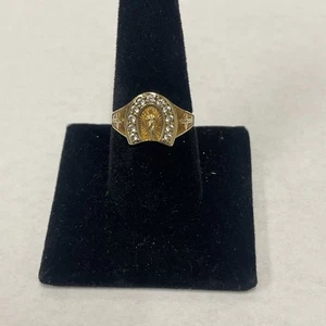 10k Gold San Judas Ring #109356-1 MGC - Picture 1 of 4