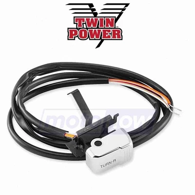 Twin Power Late Style Handlebar Switch Kit for 1996-2010 Harley Davidson pp Foto 1 de 4