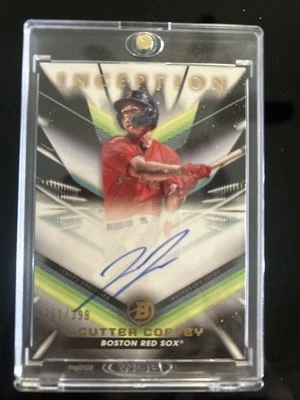 2023 Bowman Inception - Autographs Cutter Coffey #BPA-CCY 351/399 (AU, RC) - Image 1 of 2