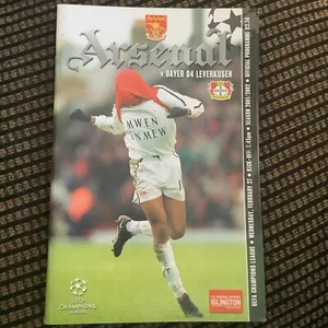Arsenal v Bayer Leverkusen 27th February 2002 - Picture 1 of 3