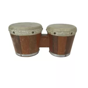 Vintage Bongo Drum Wooden 1960s Hand Drum Music - Picture 1 of 6