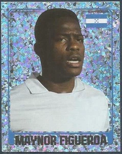 TOPPS ENGLAND 2014- #243-HONDURAS-MAYNOR FIGUEROA-SILVER FOIL - Picture 1 of 1