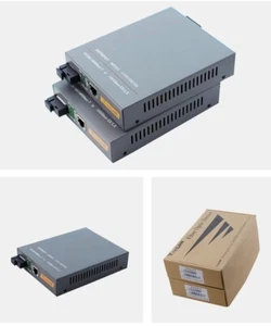Gigabit Fiber Optic Transceiver SC interface HTB-GS-03-(A/B)-20KM EU - Picture 1 of 5