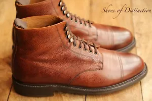 Joseph Cheaney Botas Derby de Cuero Grano Marrón Tostado para Hombres Reino Unido 10 F EE. UU. 11 UE 44 - Imagen 1 de 11
