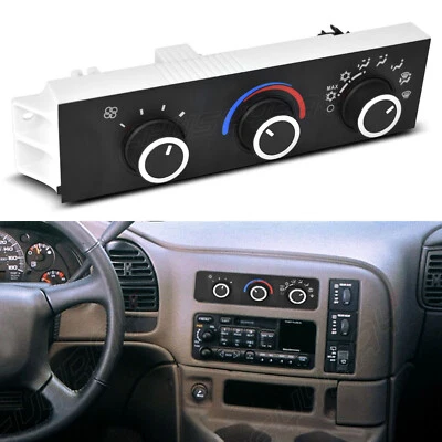 599-217 HVAC Climate Control Panel Module for 1996 GMC G3500 96-2005 GMC Safari - Image 1 of 4