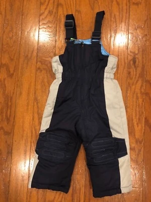 BabyToddler niño azul marino blanco Zeroxposur traje de nieve babero 12 meses invierno traje de nieve Foto 1 de 4