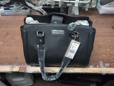 Kenneth Cole-REACTION Cartera Franny Cartera Negra NUEVA Foto 1 de 4