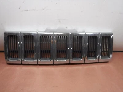 Jeep Grand Cherokee ZJ 96-98 Front Grille Factory Chrome OEM DAMAGED Free Ship - Image 1 of 4