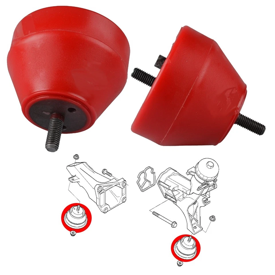 TEDGUM Soporte Motor A Ambos Lados Para BMW Z3 Roadster E36 3er Compacto