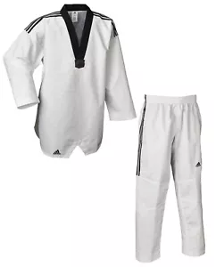 Strój do taekwondo adidas, Grand Master, ADITGM02. Do ramiączek DAN. Taekwondo Dobok - Zdjęcie 1 z 8