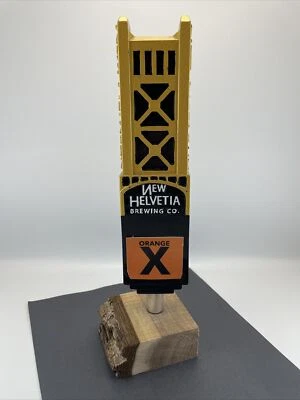 Beer Tap New Helvetia Orange X Beer Tap Handle Figural Bridge Beer Tap Handle - Image 1 of 4