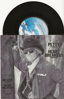 TOM PETTY & THE HEARTBREAKERS CHANGE OF HEART 1983 SINGLE FROM UK, MINT - Image 1 of 2