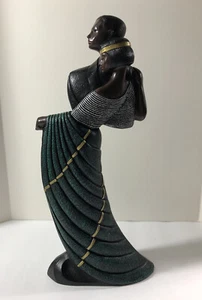 Mahogany Princess Dancers Figurines 1994 Parastone - Picture 1 of 10