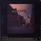 DUFAYCOLOR VICTORIA STREET LONDON QUEEN'S CORONATION 1953 - GLASS FRAMED