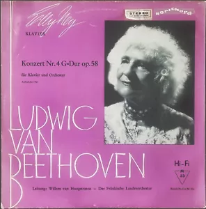 Elly Ney, van Hoogstraten: Beethoven-Piano Concerto No 4 / Colosseum steeo - Picture 1 of 3