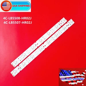LED strips For TCL 4C-LB5507-PF01J 4C-LB5508-PF01J 55S421 55S423 55S425 - Picture 1 of 6