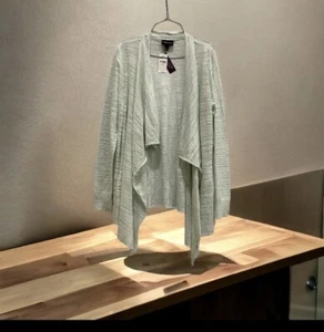 LANE BRYANT Cardigan NWT WOMENS Trendy Lightweight  Light Mint Green  SZ 14/16 - Picture 1 of 10