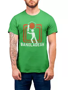 T-shirt biologica Coppa del Mondo di cricket unisex maglia quadrata kit regalo - Foto 1 di 5