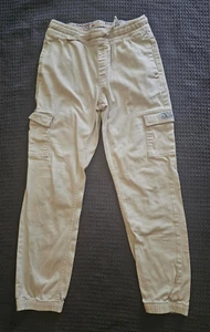 Levi's Cargo Jogger Girls Cotton Cream Khaki Pants - Picture 1 of 18