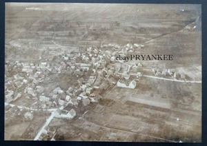 WW1 Era US ARMY AEF Original Antique Photo VILLAGE OF KETTIG GERMANY - Picture 1 of 2