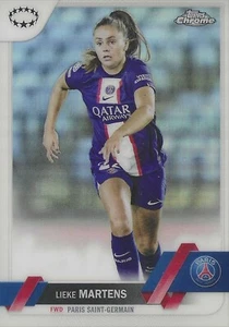 2022-23 Topps Chrome UEFA Women's Champions League Refractor Lieke Martens #40 - Picture 1 of 2
