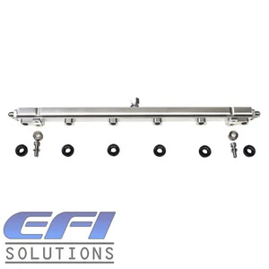 TAARKS Top Feed Fuel Rail Kit (RB25DET) "R33, C34" - No Injectors (Silver) - Picture 1 of 1