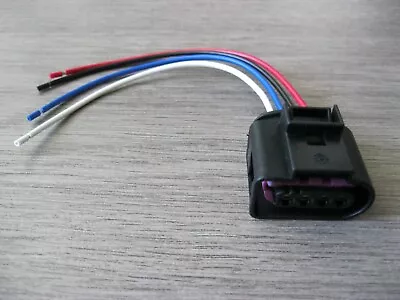 VW AUDI PORSCHE Ignition Coil Wiring Connector Pigtail Plug Socket 4D0971994 - Image 1 of 4