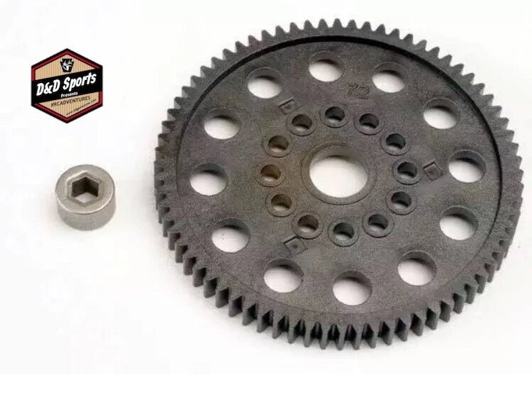 Traxxas 4472 Spur Gear 72T 32P Nitro Slash, Tmaxx 2.5 & Nitro Rustler - Imagem 1 de 1