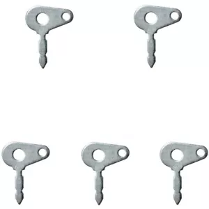 5 MAHINDRA TRACTOR IGNITION KEYS 005555207R1 - Picture 1 of 2