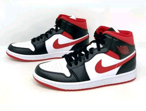 AIR JORDAN 1 MID ROJO Y NEGRO » Walkstyle